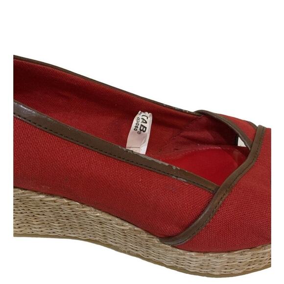 Merona Wenda Shoes Women's Size 8.5 Espadrilles Open Toe Slip On Platform Heels - Picture 9 of 11